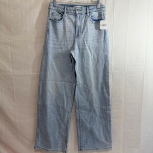 Altar'd State Women's Light Blue Wide Leg Stretch Denim Jeans Size 29